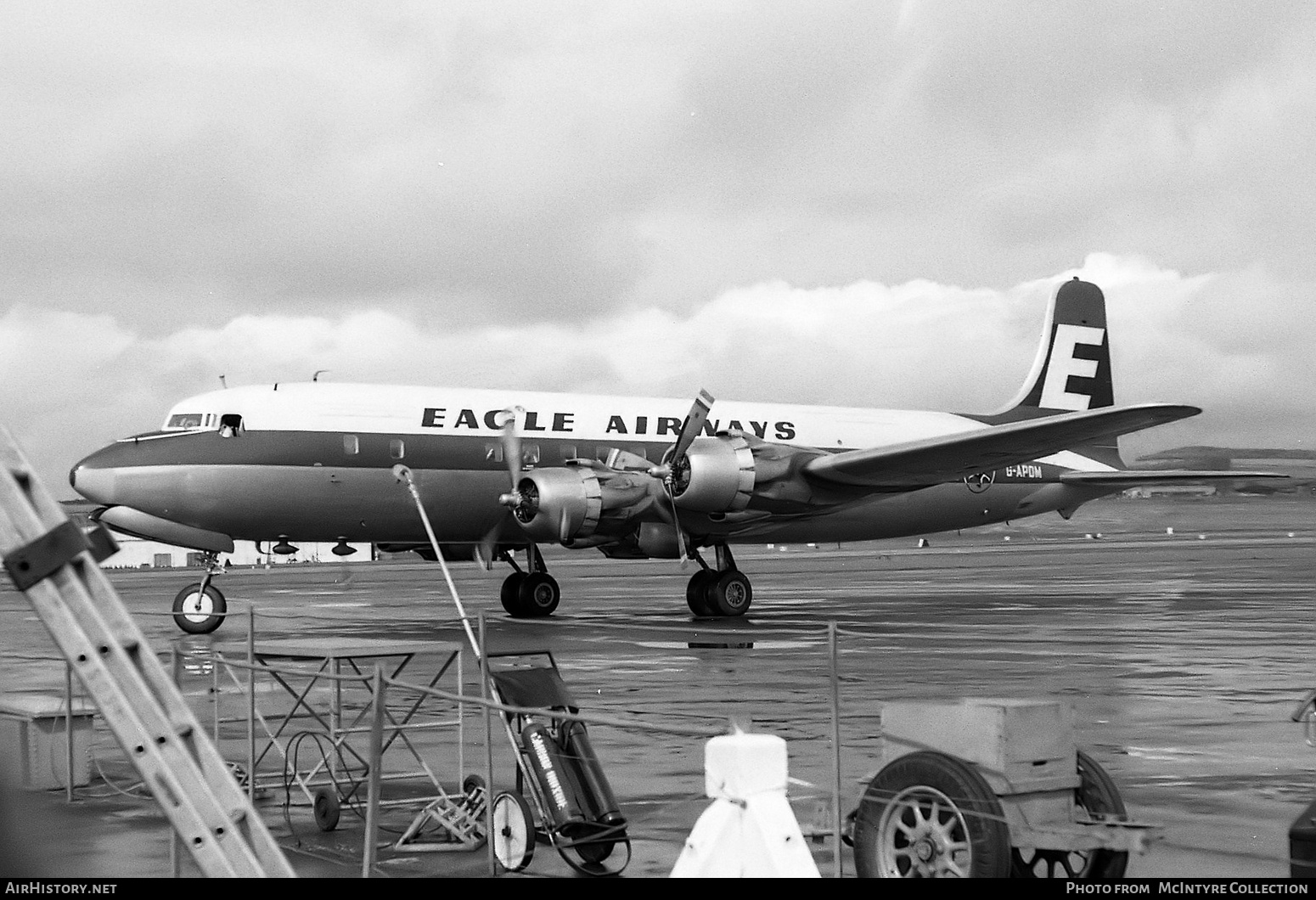 Aircraft Photo of G-APON | Douglas DC-6A | Eagle Airways | AirHistory.net #407733