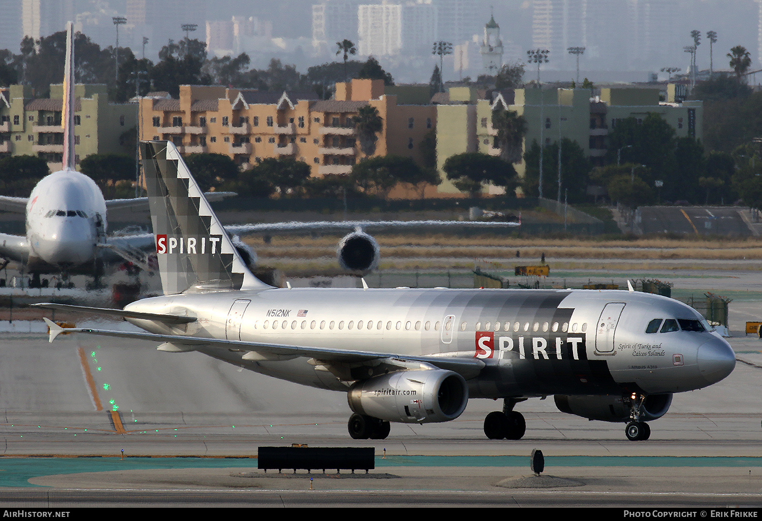 Aircraft Photo of N512NK | Airbus A319-132 | Spirit Airlines | AirHistory.net #407748