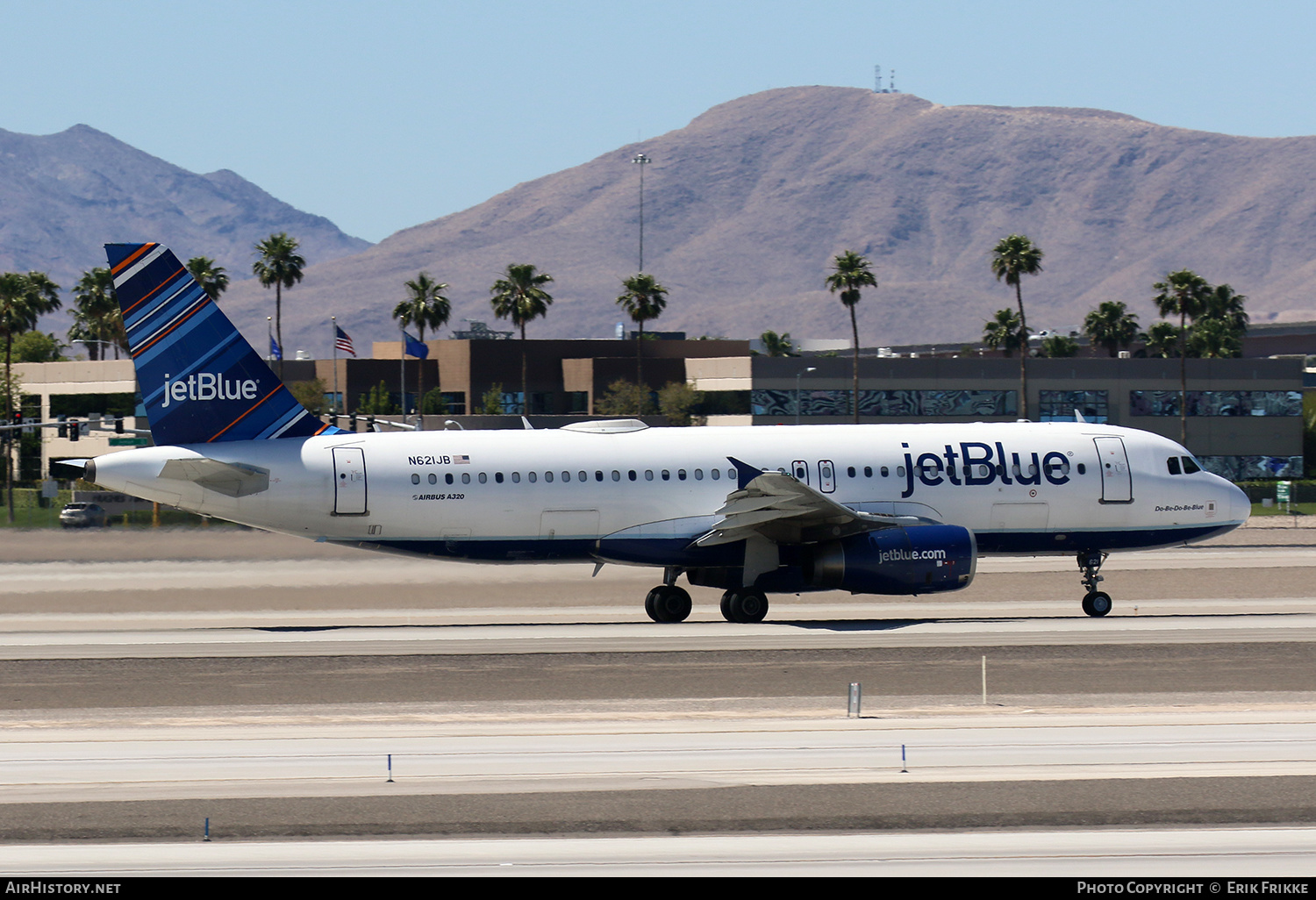 Aircraft Photo of N621JB | Airbus A320-232 | JetBlue Airways | AirHistory.net #407752