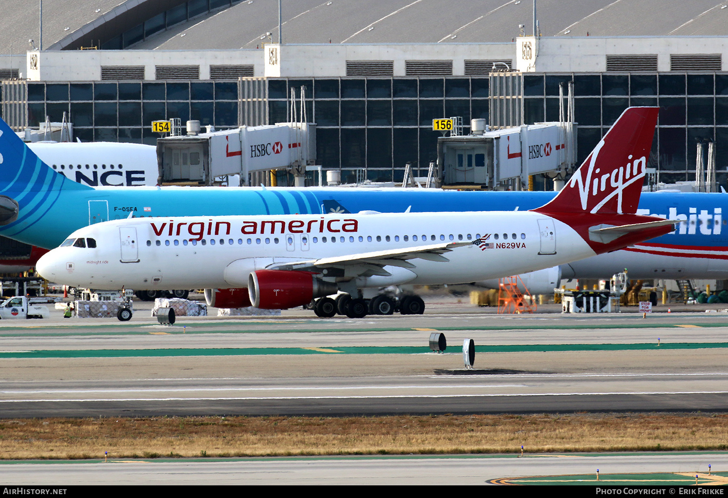 Aircraft Photo of N629VA | Airbus A320-214 | Virgin America | AirHistory.net #407753