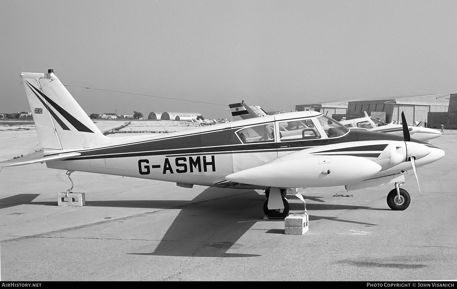 Aircraft Photo of G-ASMH | Piper PA-30-160 Twin Comanche | AirHistory.net #407767