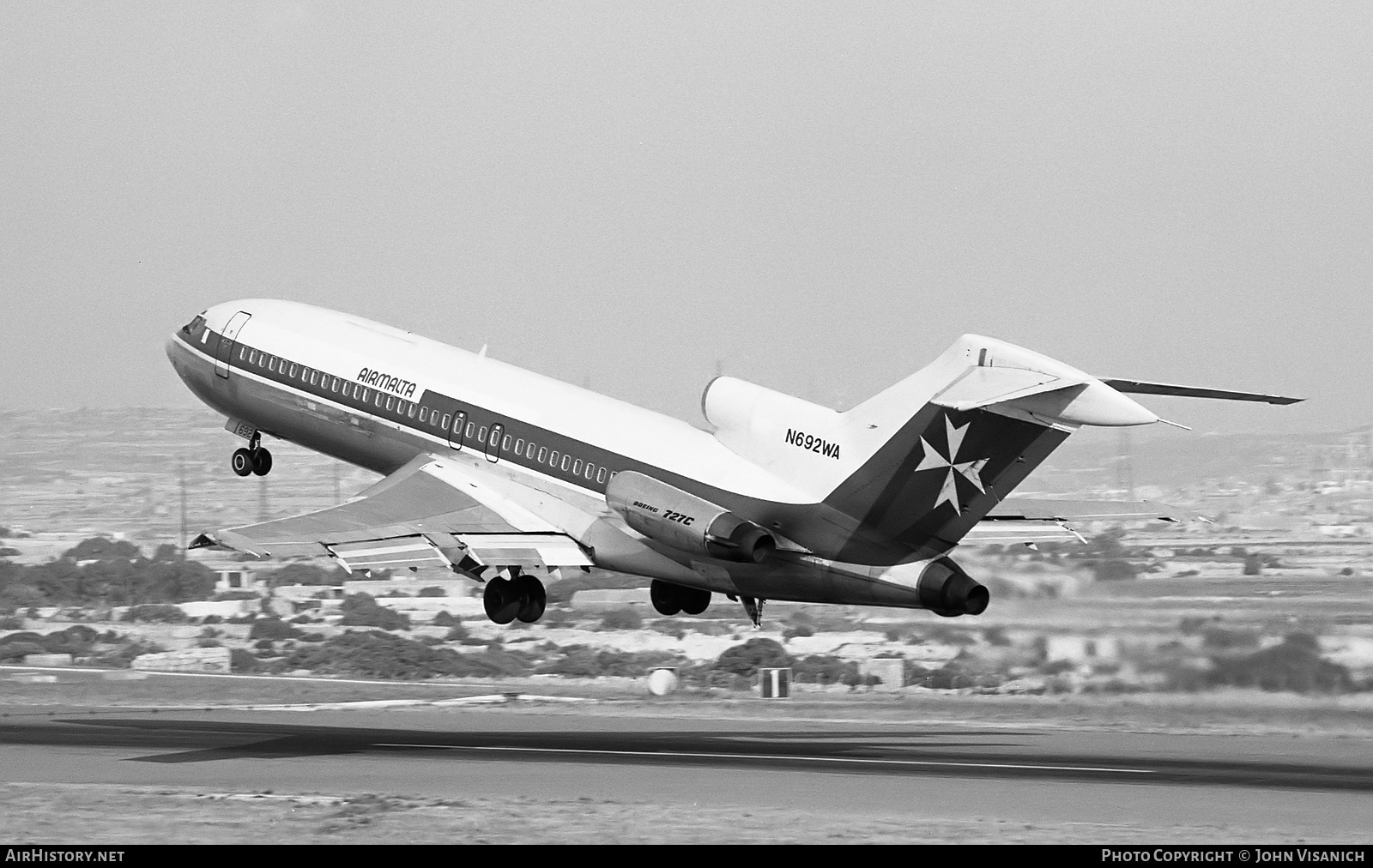 Aircraft Photo of N692WA | Boeing 727-173C | Air Malta | AirHistory.net #407773