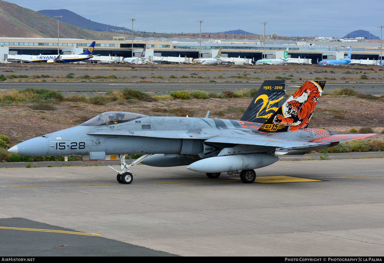 Aircraft Photo of C15-41 | McDonnell Douglas EF-18M Hornet | Spain - Air Force | AirHistory.net #407774