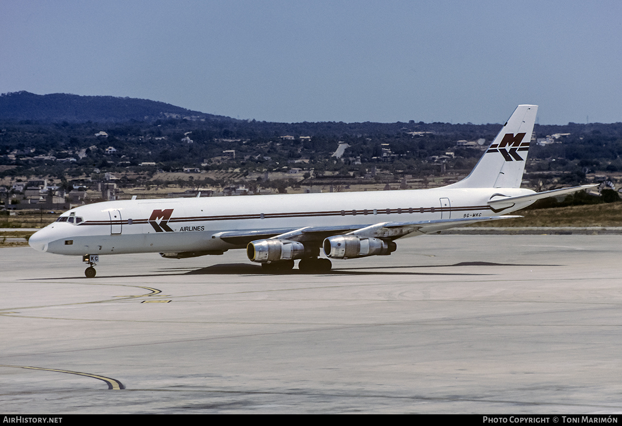 Aircraft Photo of 9G-MKC | Douglas DC-8-55(F) | MK Airlines | AirHistory.net #407775