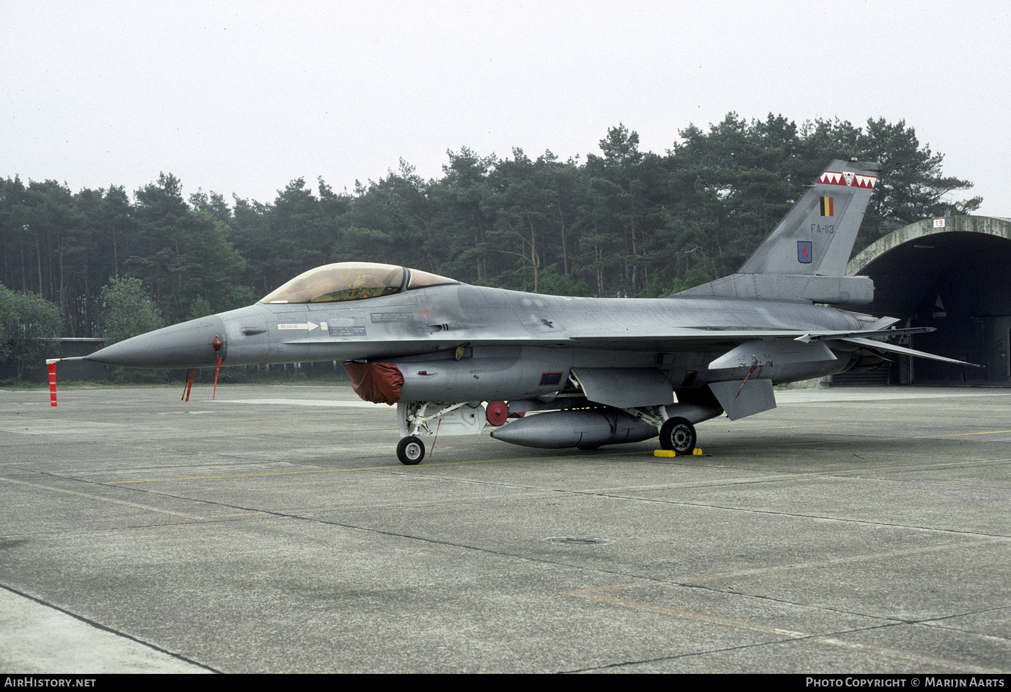 Aircraft Photo of FA113 | General Dynamics F-16A Fighting Falcon | Belgium - Air Force | AirHistory.net #407792