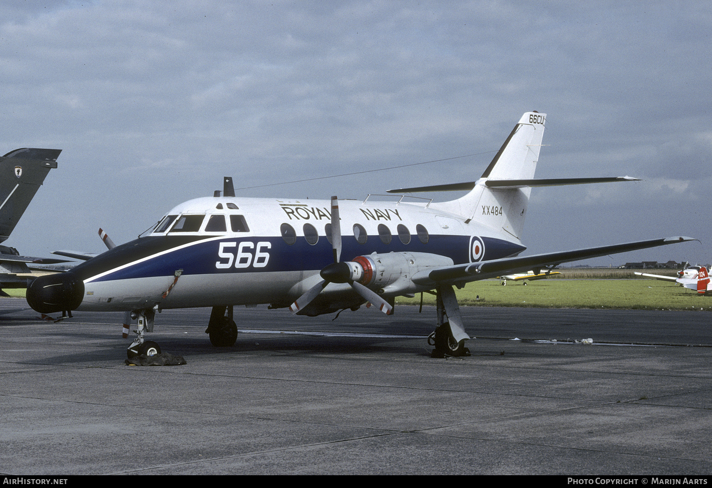 Aircraft Photo of XX484 | Scottish Aviation HP-137 Jetstream T2 | UK - Navy | AirHistory.net #407793