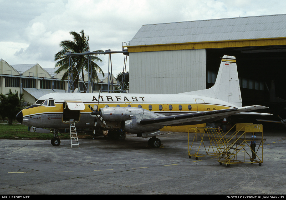 Aircraft Photo of PK-OBQ | Hawker Siddeley HS-748 Srs2A/209 | Airfast | AirHistory.net #407798