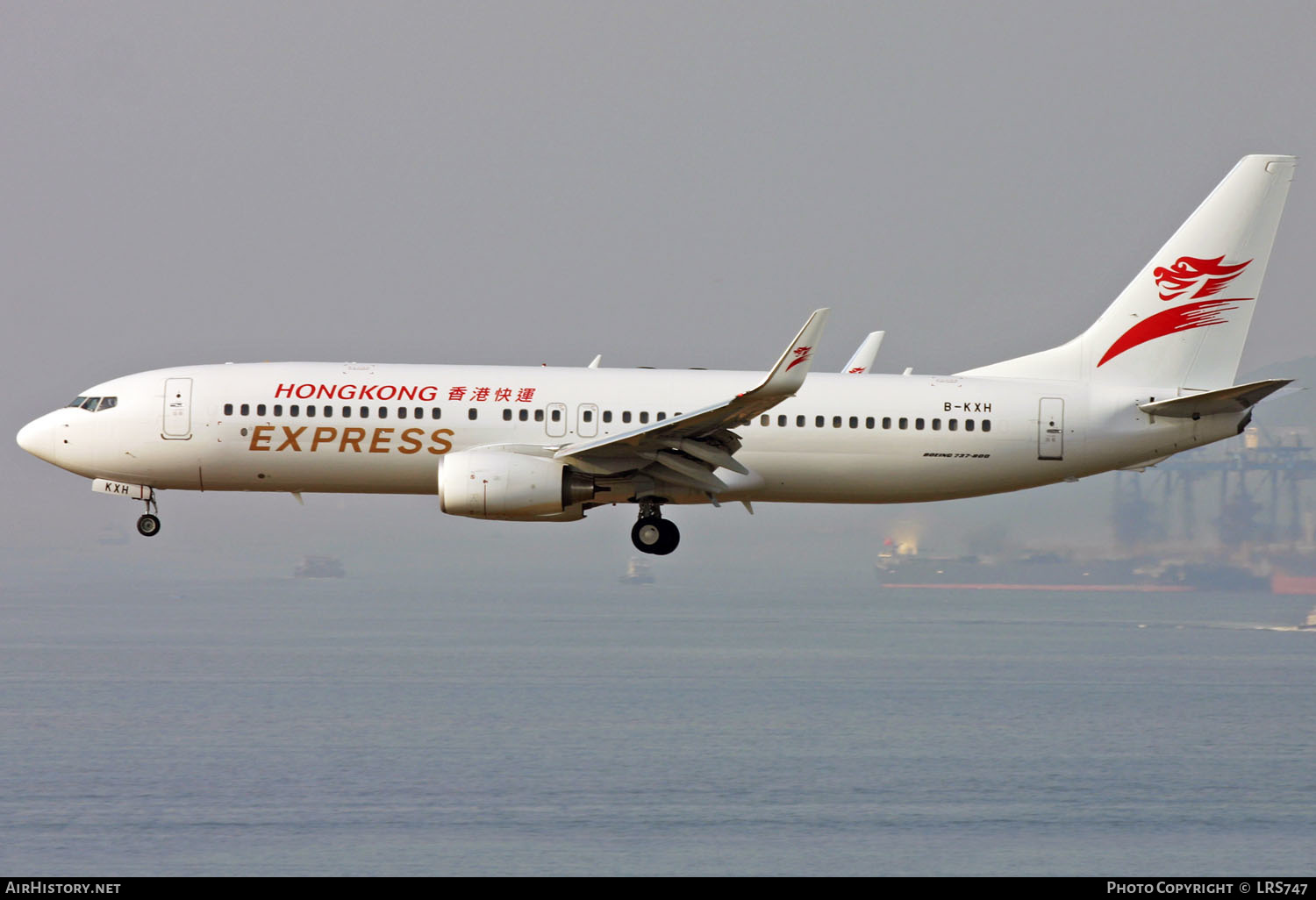 Aircraft Photo of B-KXH | Boeing 737-808 | Hong Kong Express | AirHistory.net #407804