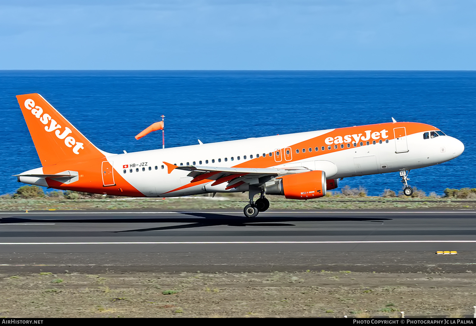 Aircraft Photo of HB-JZZ | Airbus A320-214 | EasyJet | AirHistory.net #407829