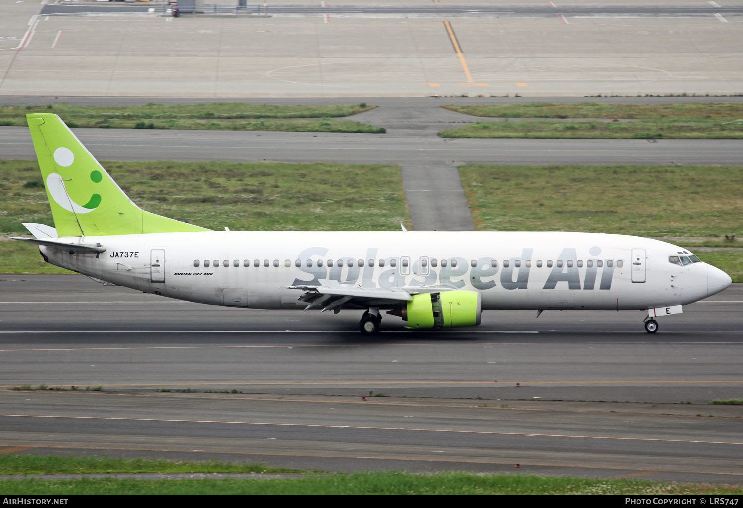 Aircraft Photo of JA737E | Boeing 737-4Y0 | Solaseed Air | AirHistory.net #407837