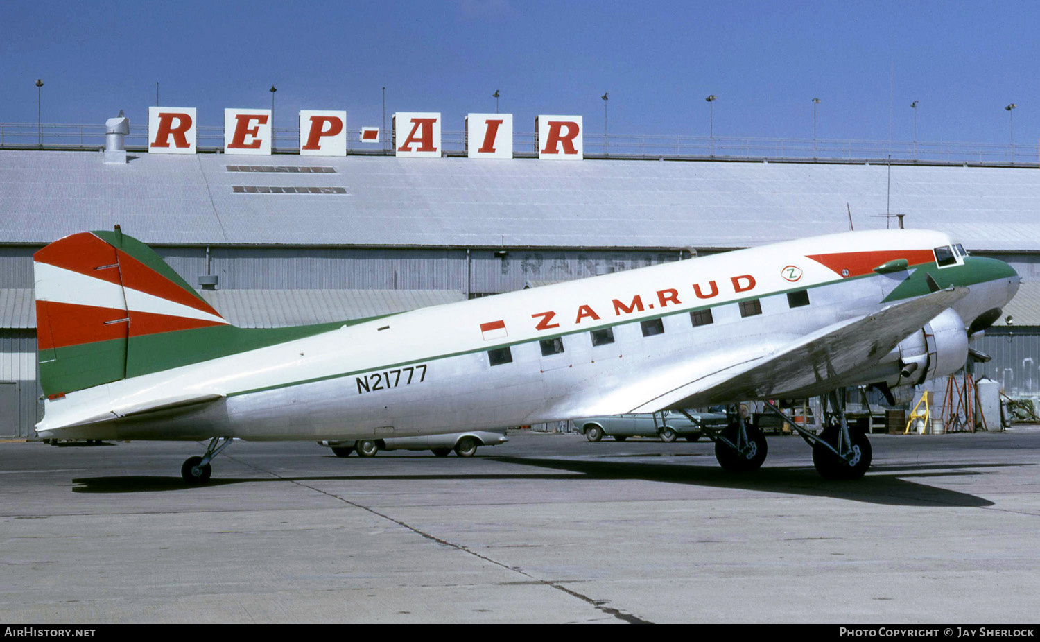Aircraft Photo of N21777 | Douglas DC-3A-269 | Zamrud Aviation | AirHistory.net #407848