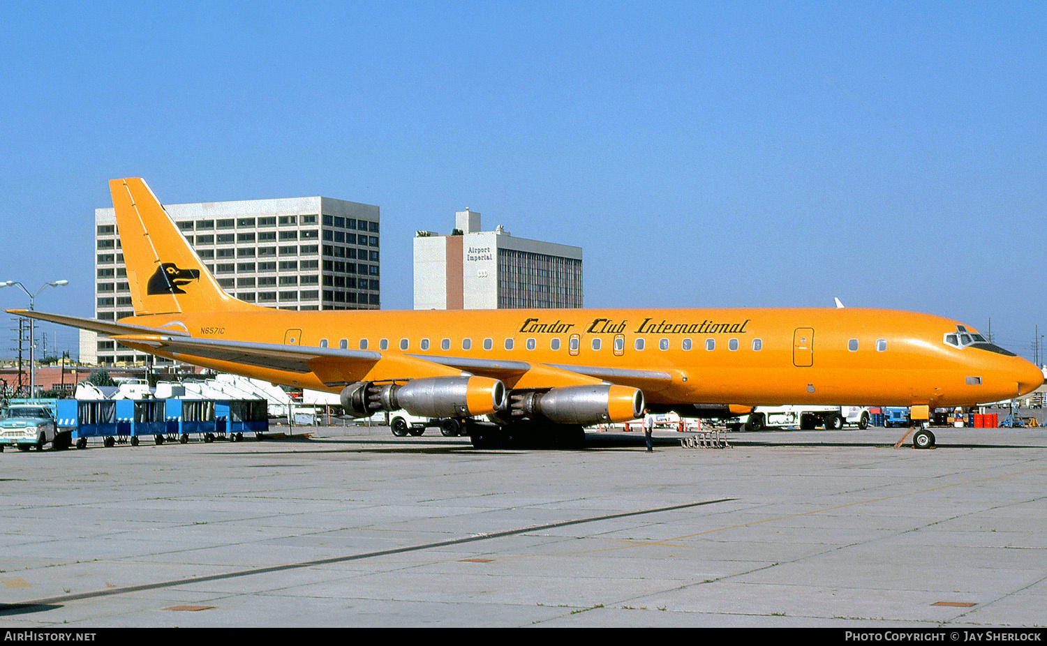Aircraft Photo of N6571C | Douglas DC-8-21 | Condor Club International | AirHistory.net #407851