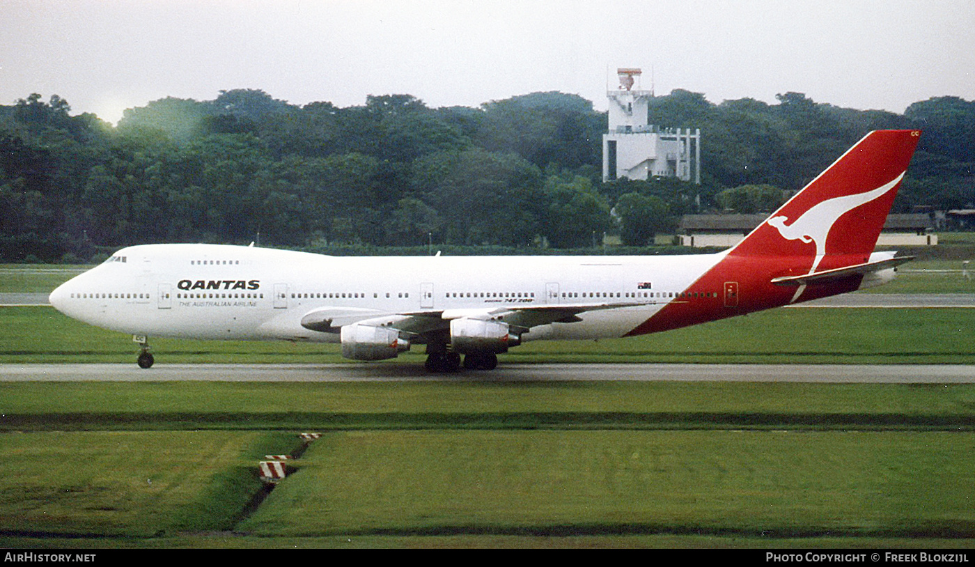 Aircraft Photo of VH-ECC | Boeing 747-238BM | Qantas | AirHistory.net #407881