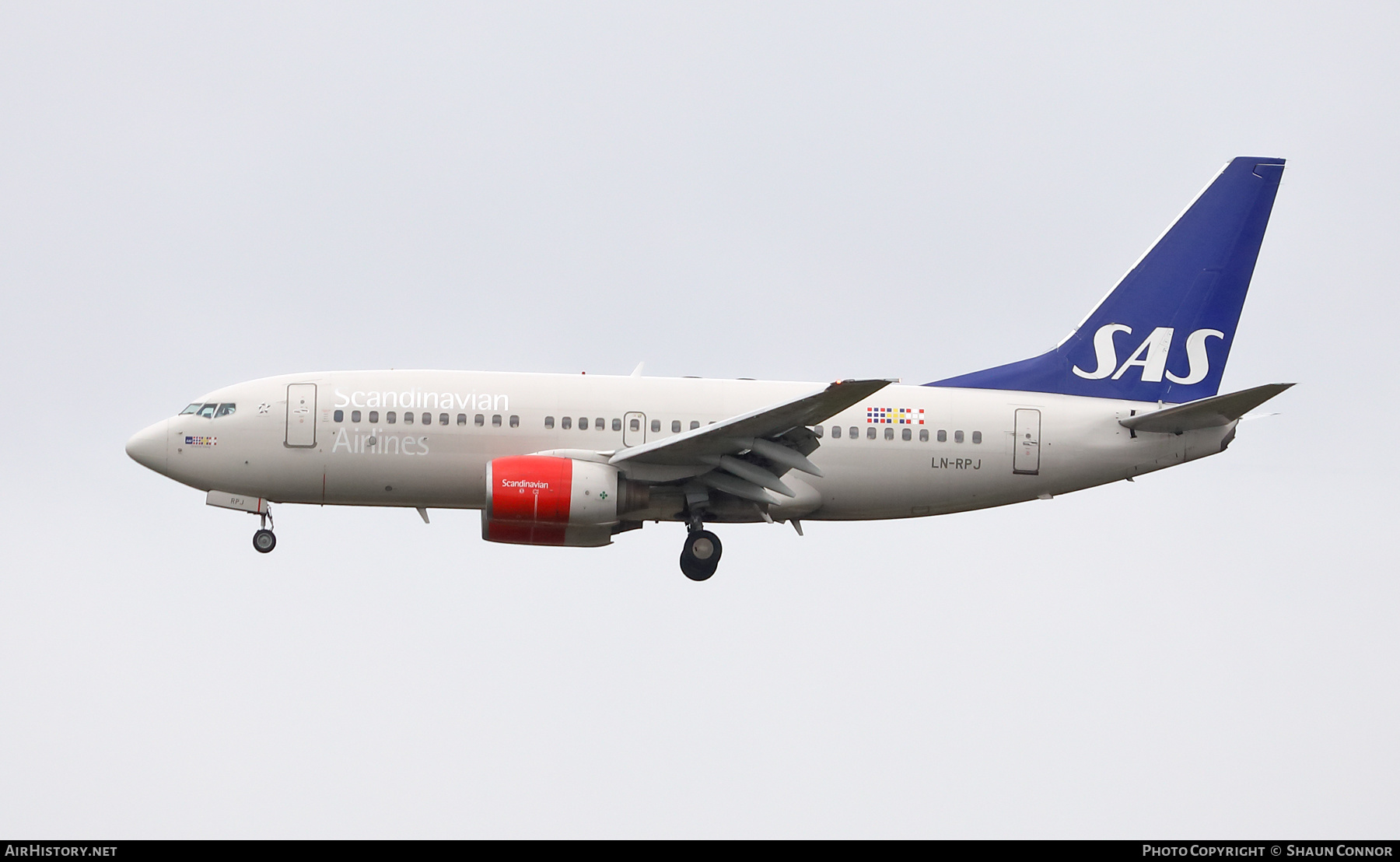 Aircraft Photo of LN-RPJ | Boeing 737-783 | Scandinavian Airlines - SAS | AirHistory.net #407885