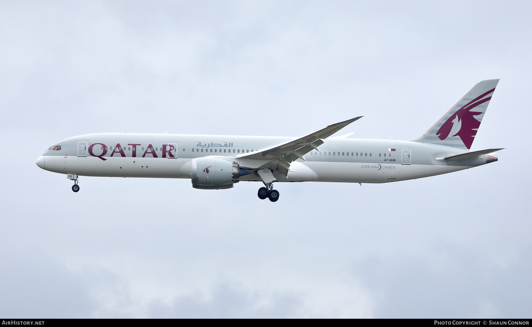 Aircraft Photo of A7-BHB | Boeing 787-9 Dreamliner | Qatar Airways | AirHistory.net #407904