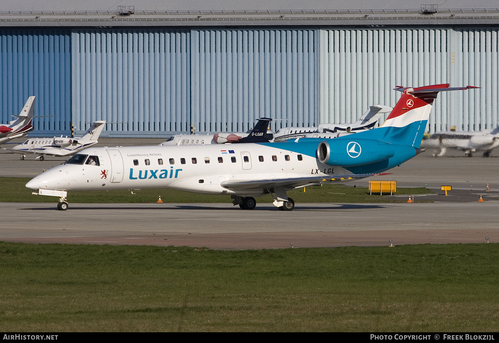 Aircraft Photo of LX-LGL | Embraer ERJ-135LR (EMB-135LR) | Luxair | AirHistory.net #407916