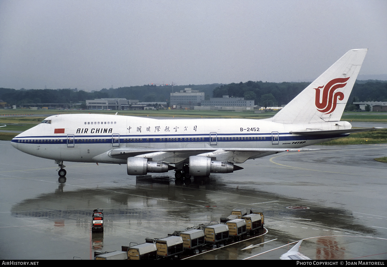 Aircraft Photo of B-2452 | Boeing 747SP-J6 | Air China | AirHistory.net #407919