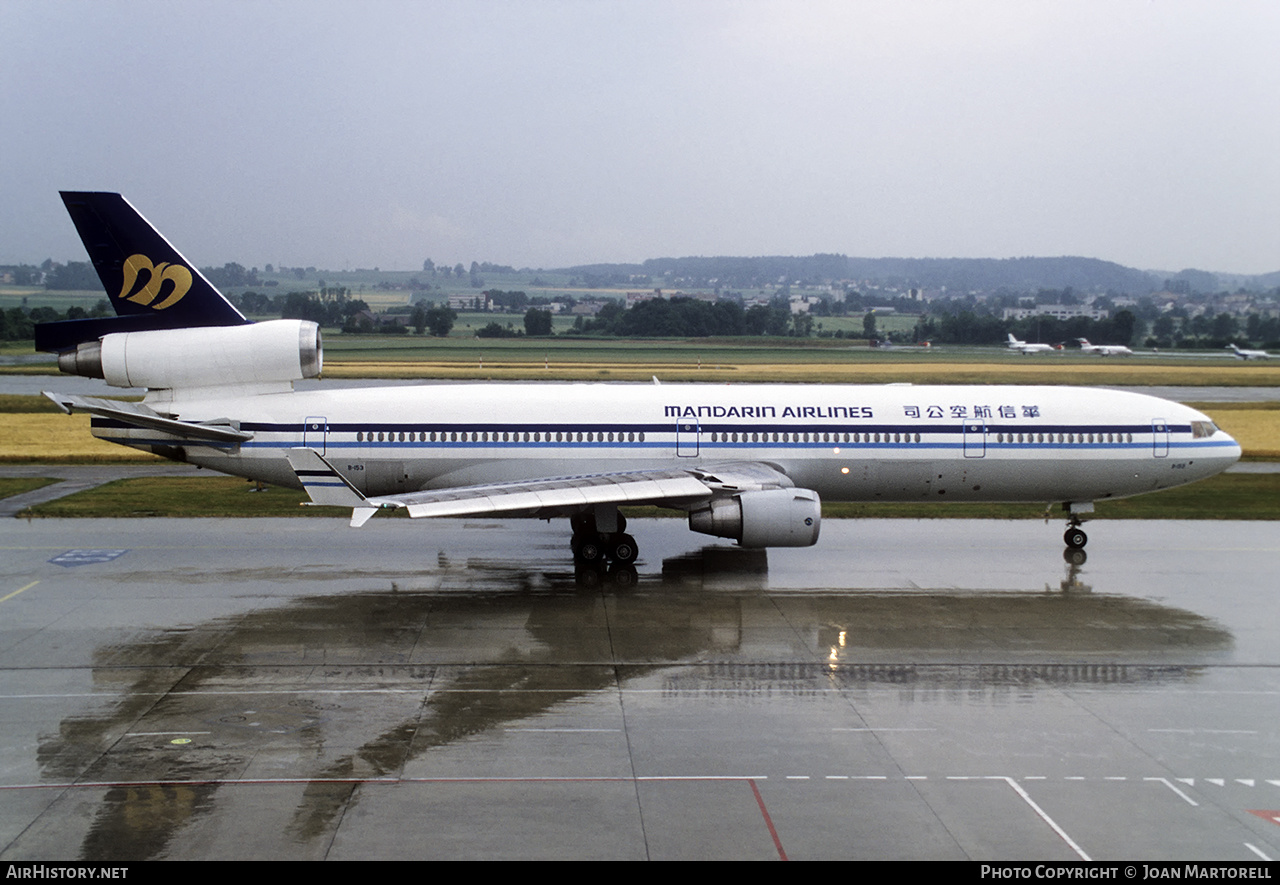 Aircraft Photo of B-153 | McDonnell Douglas MD-11 | Mandarin Airlines | AirHistory.net #407929