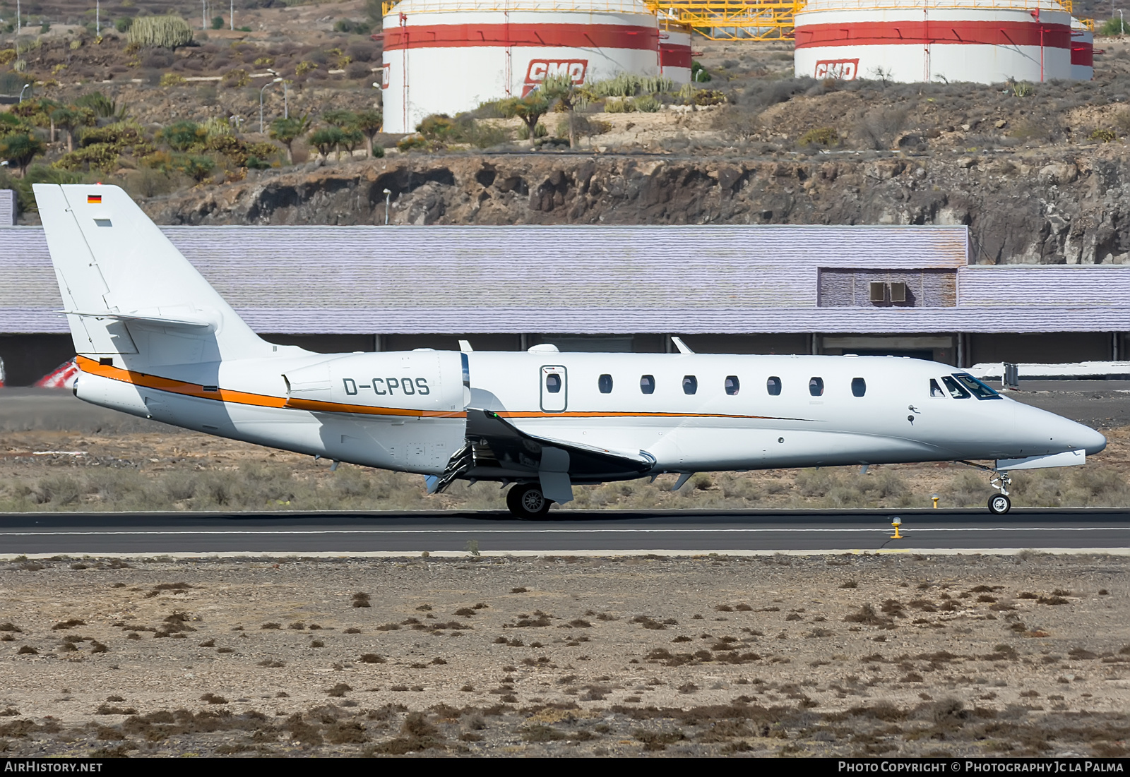 Aircraft Photo of D-CPOS | Cessna 680 Citation Sovereign+ | AirHistory.net #407932
