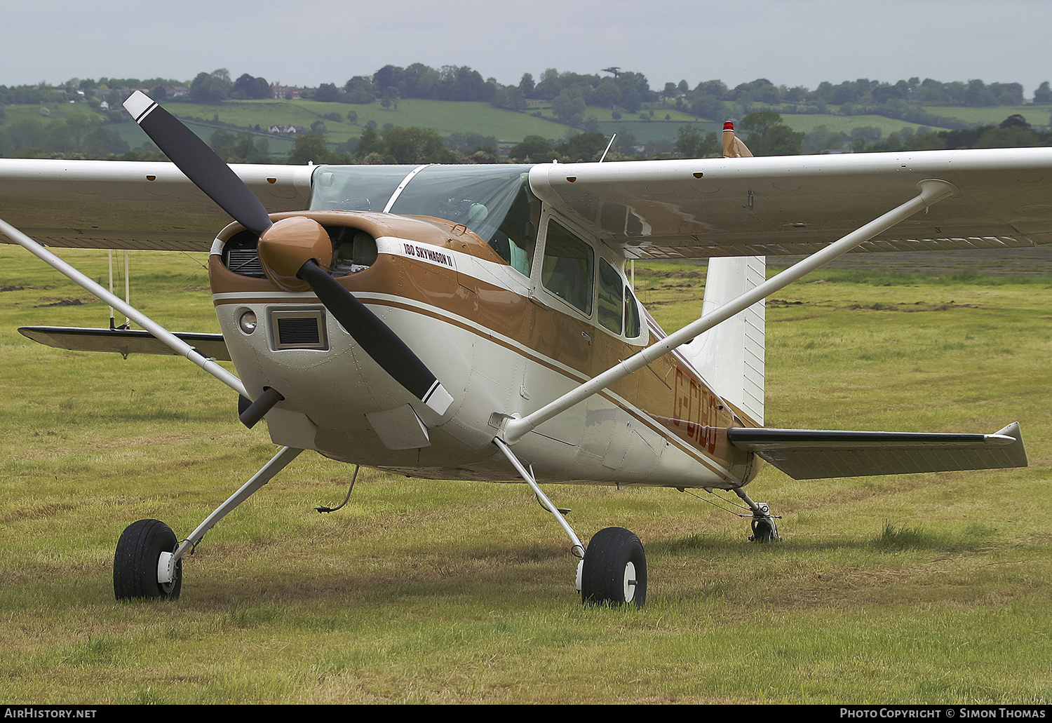 Aircraft Photo of G-CIBO | Cessna 180K Skywagon 180 | AirHistory.net #407946