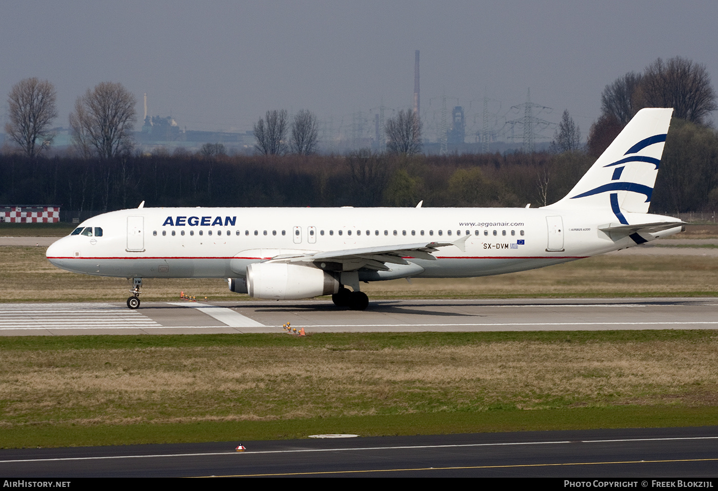 Aircraft Photo of SX-DVM | Airbus A320-232 | Aegean Airlines | AirHistory.net #407947