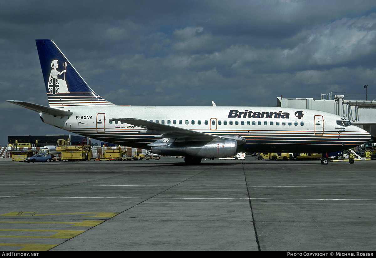 Aircraft Photo of G-AXNA | Boeing 737-204C | Britannia Airways | AirHistory.net #407951