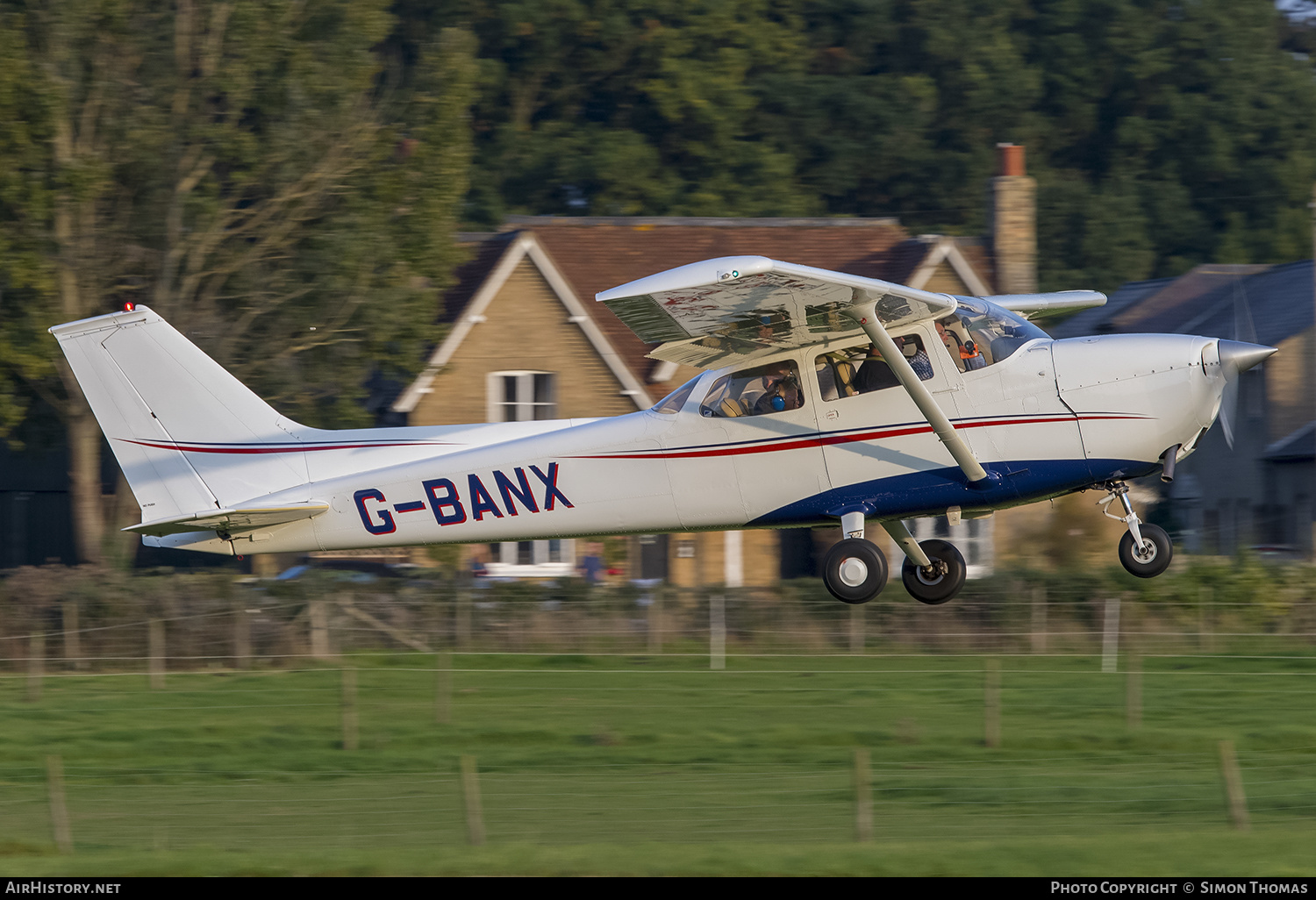 Aircraft Photo of G-BANX | Reims F172M Skyhawk | AirHistory.net #407952