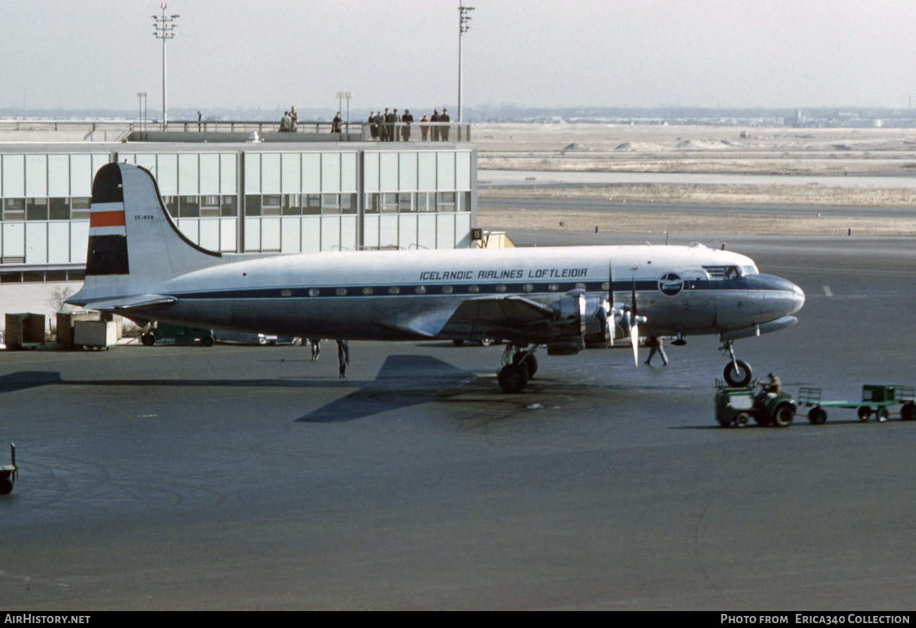 Aircraft Photo of TF-RVH | Douglas C-54A Skymaster | Loftleiðir - Icelandic Airlines | AirHistory.net #407957