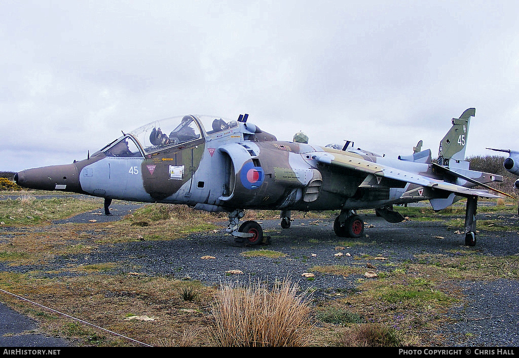 Aircraft Photo of XZ145 | Hawker Siddeley Harrier T4 | UK - Air Force | AirHistory.net #407962