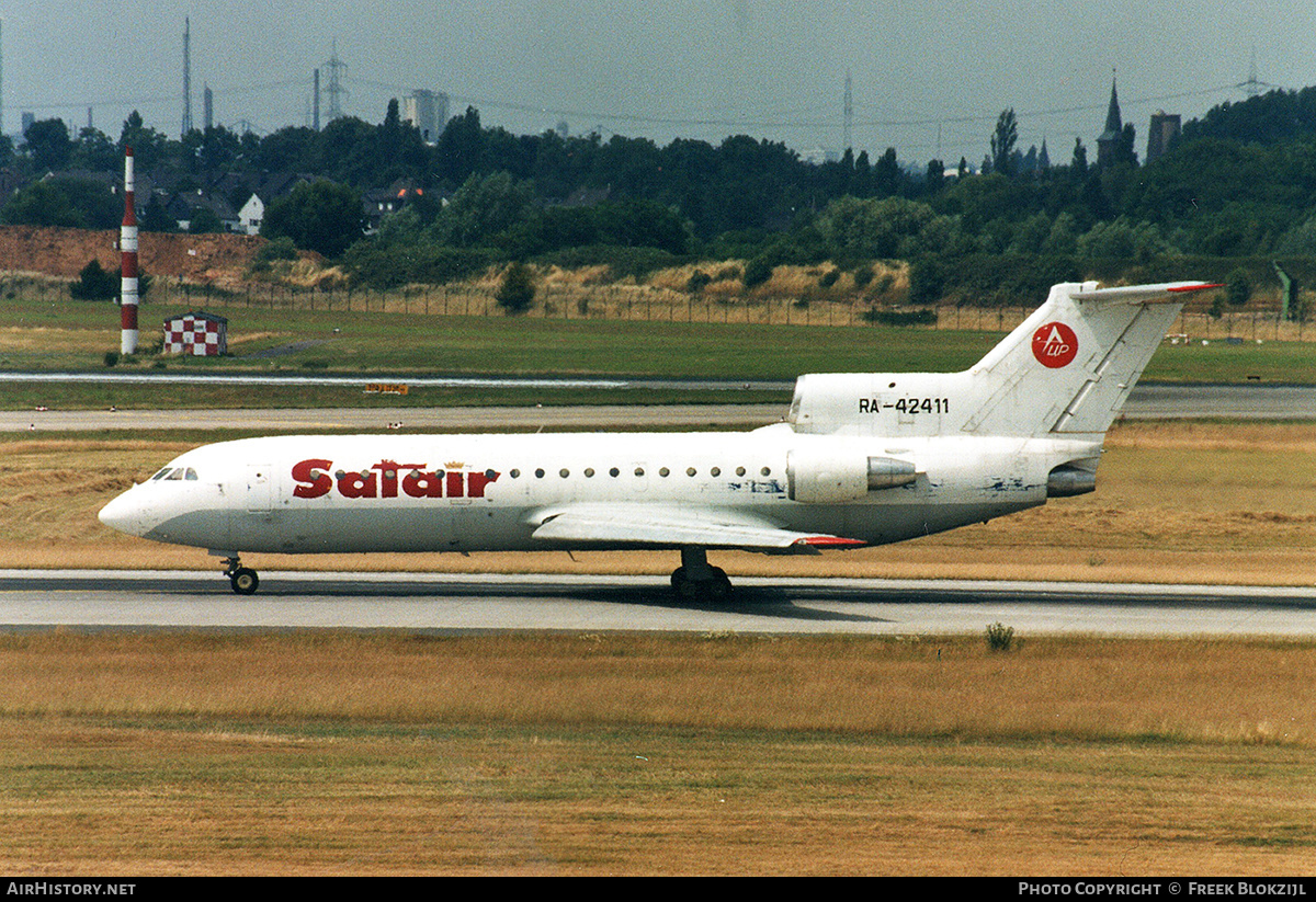 Aircraft Photo of RA-42411 | Yakovlev Yak-42D | Satair | AirHistory.net #407965