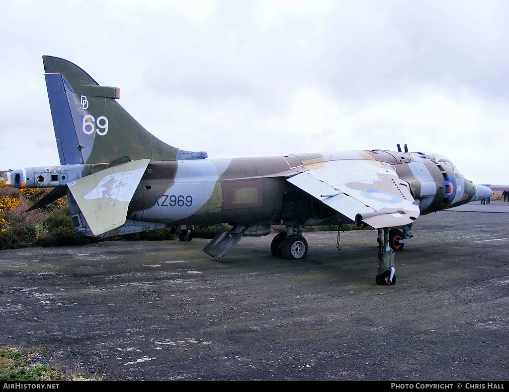 Aircraft Photo of XZ969 | Hawker Siddeley Harrier GR3 | UK - Air Force | AirHistory.net #407967