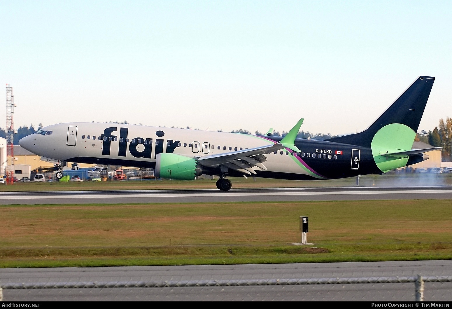 Aircraft Photo of C-FLKD | Boeing 737-8 Max 8 | Flair Airlines | AirHistory.net #407974