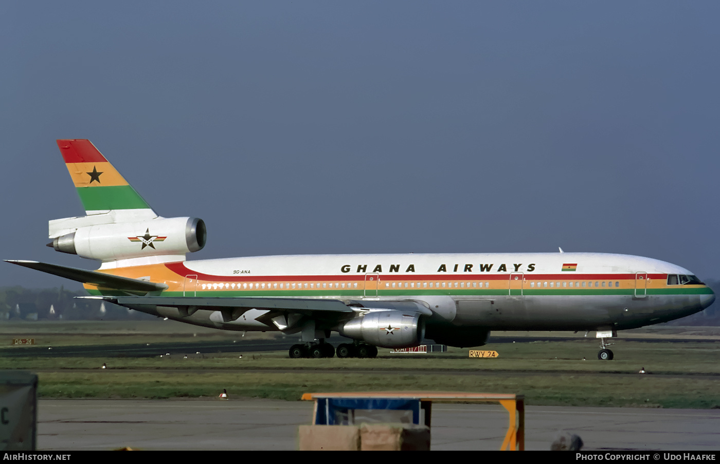 Aircraft Photo of 9G-ANA | McDonnell Douglas DC-10-30 | Ghana Airways | AirHistory.net #407983
