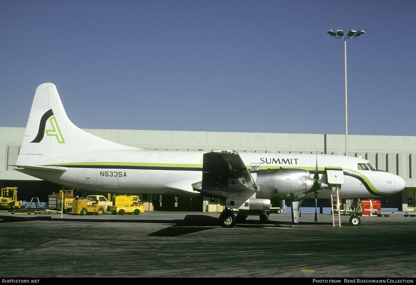 Aircraft Photo of N533SA | Convair 580/F | Summit Airlines | AirHistory.net #408010