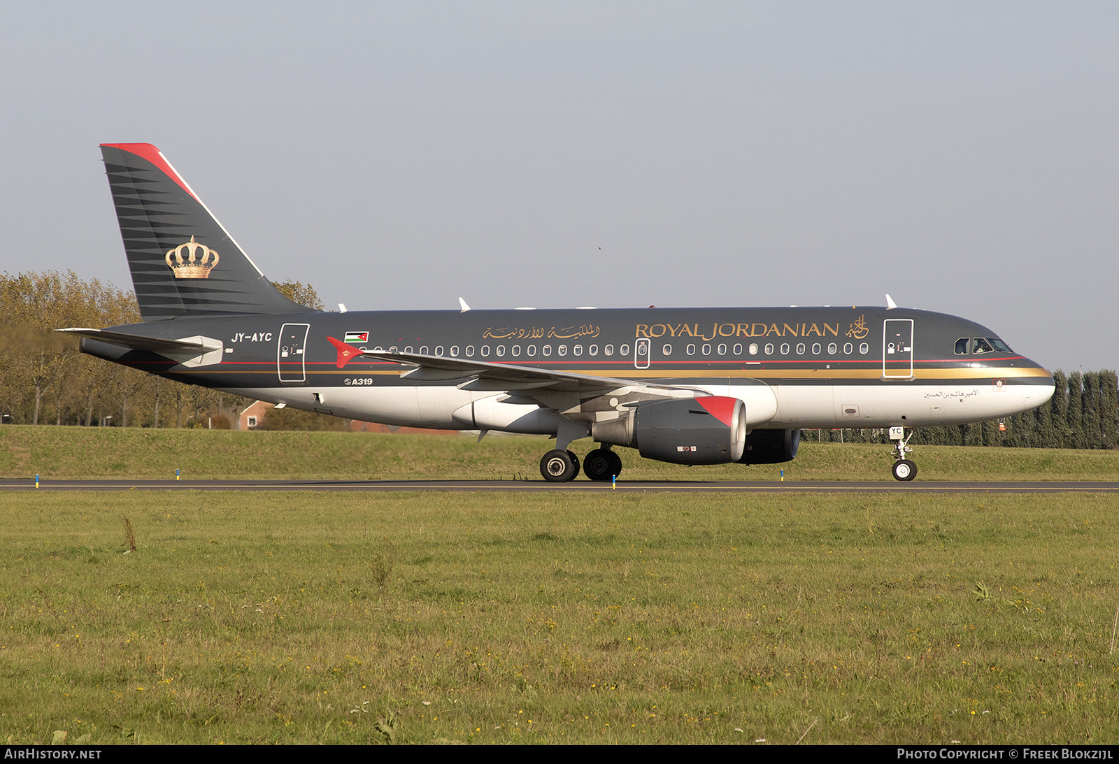 Aircraft Photo of JY-AYC | Airbus A319-112 | Royal Jordanian Airlines | AirHistory.net #408014