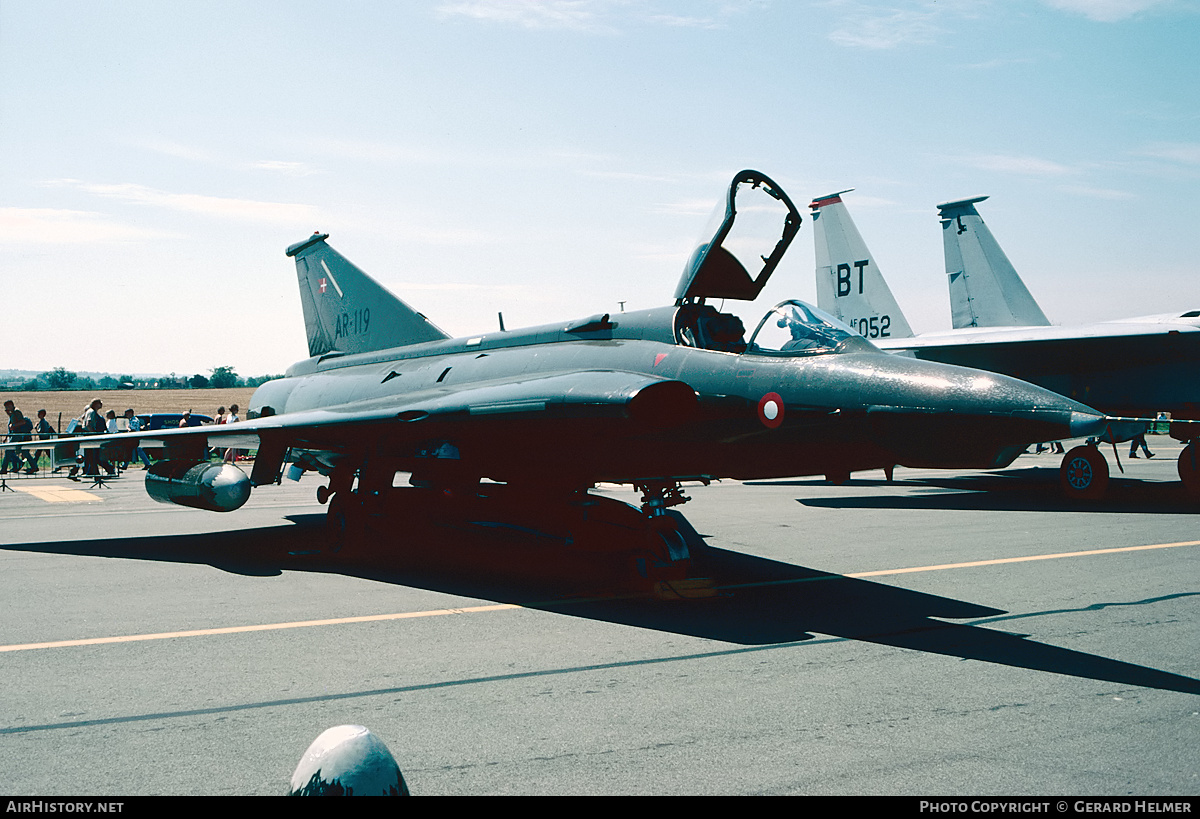 Aircraft Photo of AR-119 | Saab RF-35 Draken | Denmark - Air Force | AirHistory.net #408027