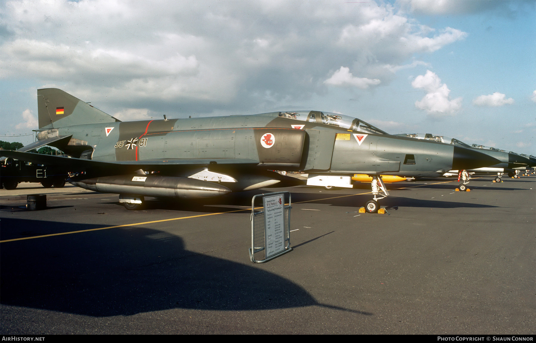 Aircraft Photo of 3581 | McDonnell Douglas RF-4E Phantom II | Germany - Air Force | AirHistory.net #408040