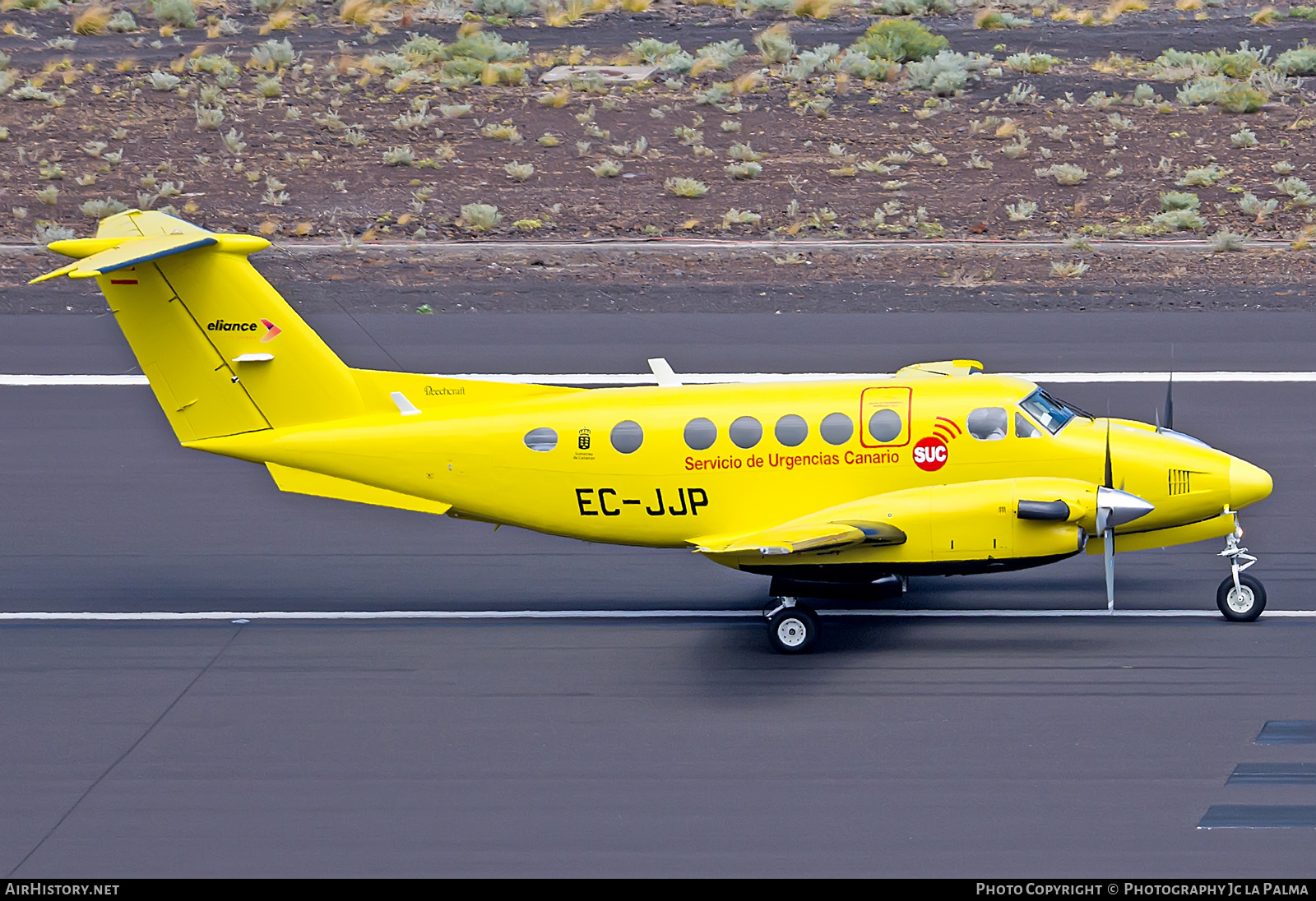 Aircraft Photo of EC-JJP | Beech 200 Super King Air | Servicio de Urgencias Canario - SUC | AirHistory.net #408052