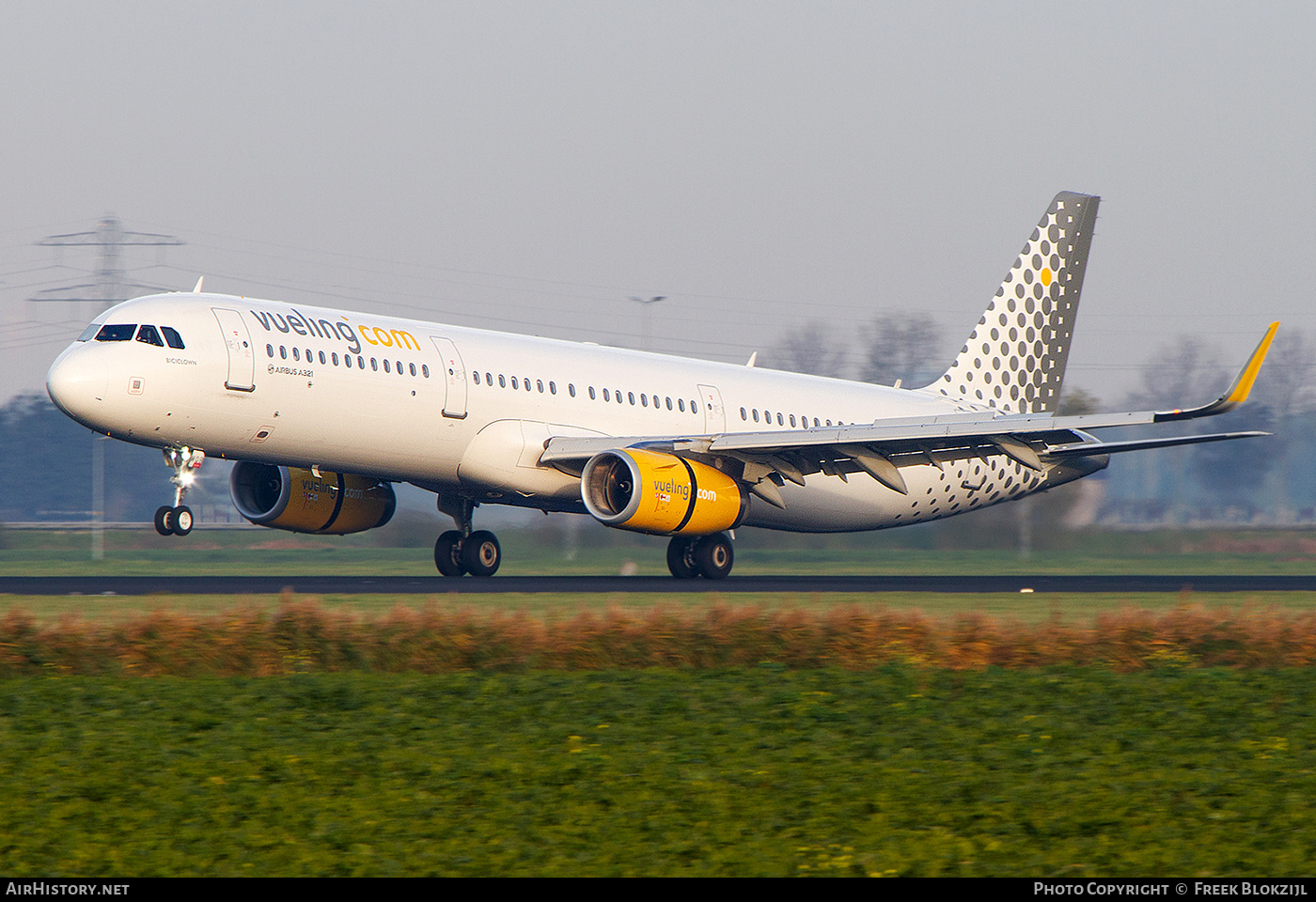 Aircraft Photo of EC-MQB | Airbus A321-231 | Vueling Airlines | AirHistory.net #408057