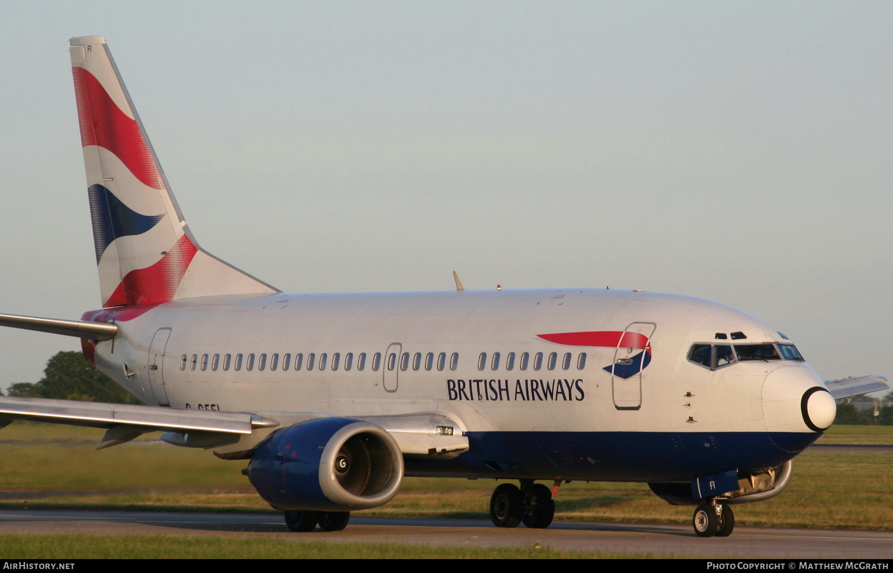 Aircraft Photo of G-GFFI | Boeing 737-528 | British Airways | AirHistory.net #408065