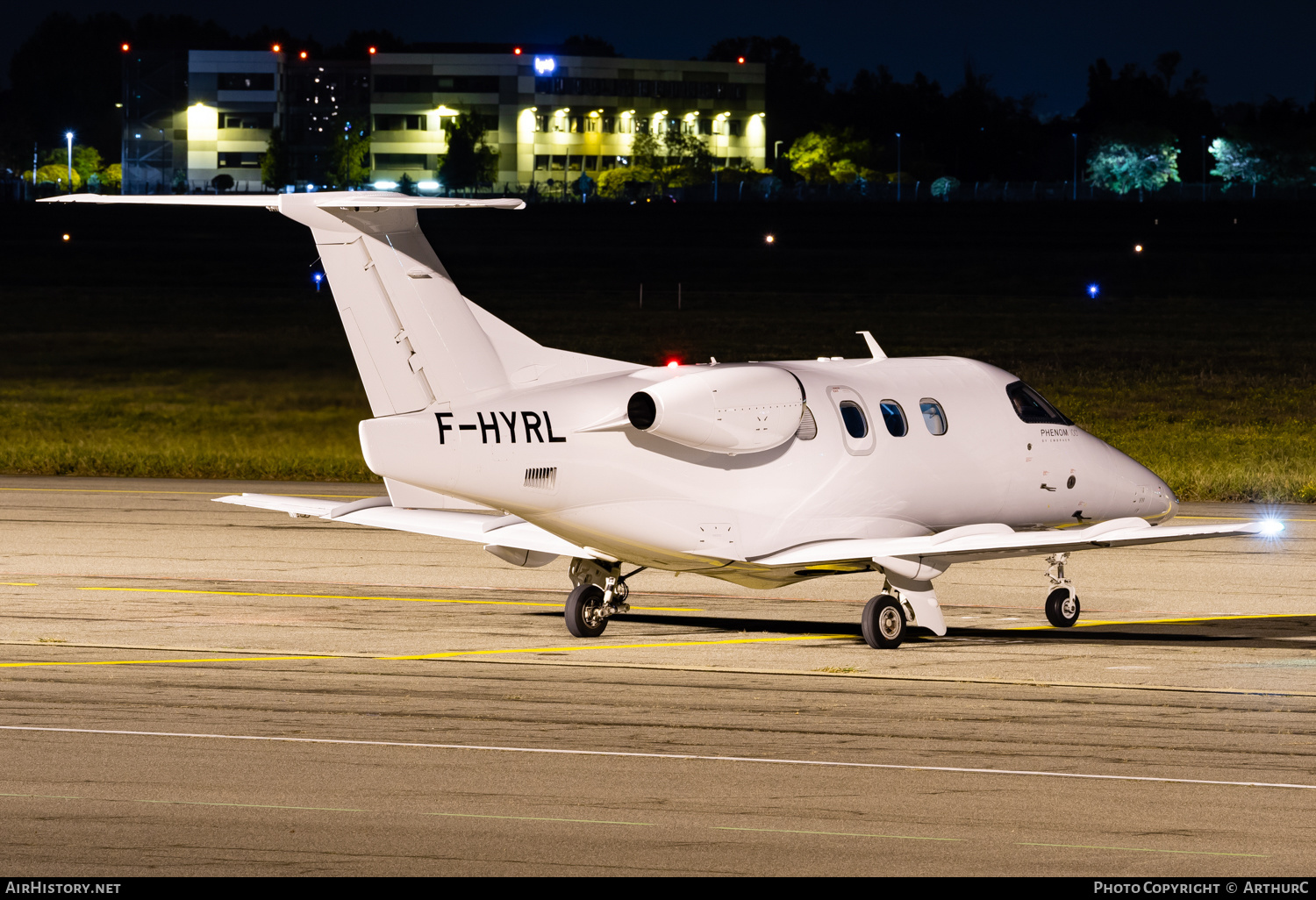 Aircraft Photo of F-HYRL | Embraer EMB-500 Phenom 100 | AirHistory.net #408081