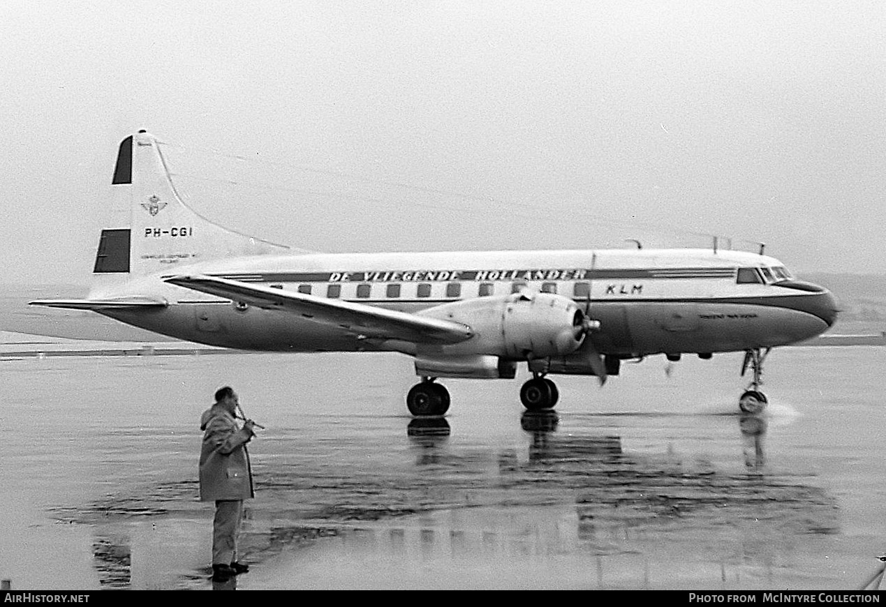 Aircraft Photo of PH-CGI | Convair 340-48 | KLM - Royal Dutch Airlines | AirHistory.net #408100