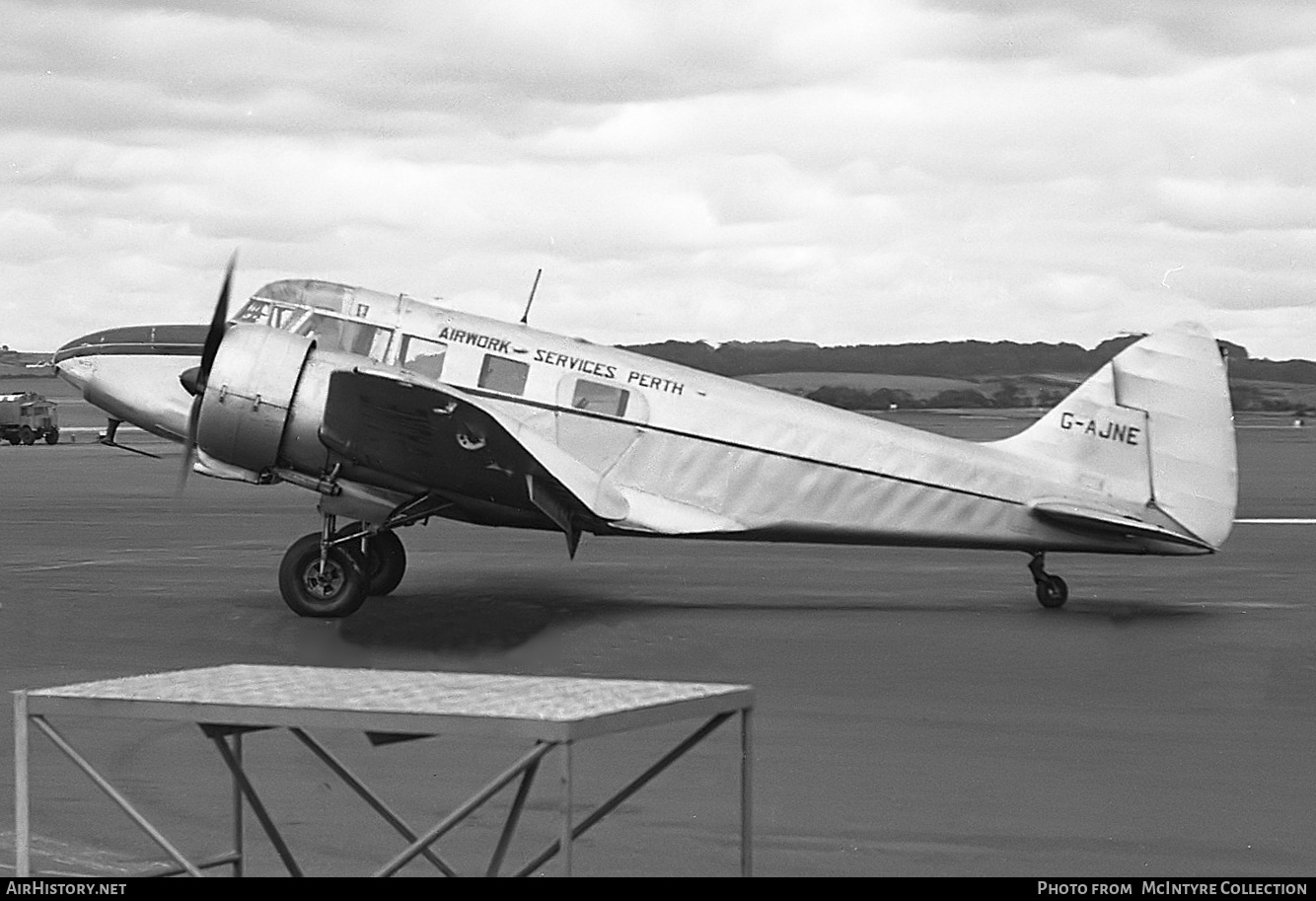 Aircraft Photo of G-AJNE | Airspeed AS-65 Consul | Airwork Services Training - AST | AirHistory.net #408106