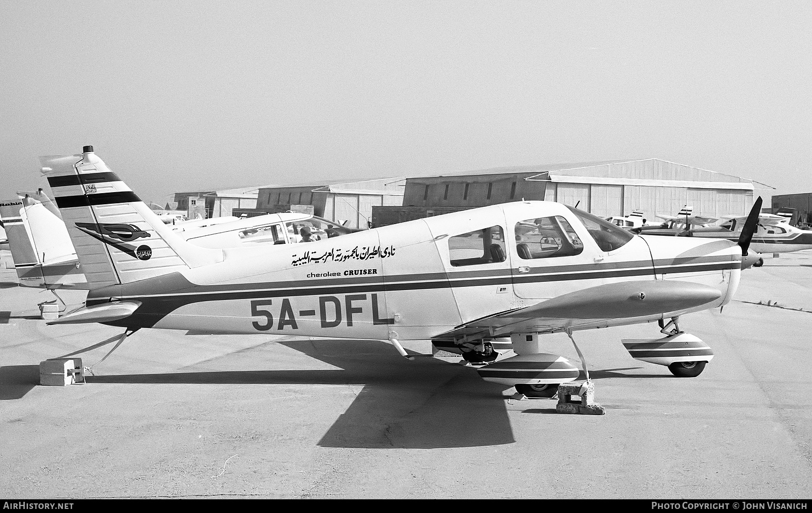 Aircraft Photo of 5A-DFL | Piper PA-28-140 Cherokee Cruiser | AirHistory.net #408107