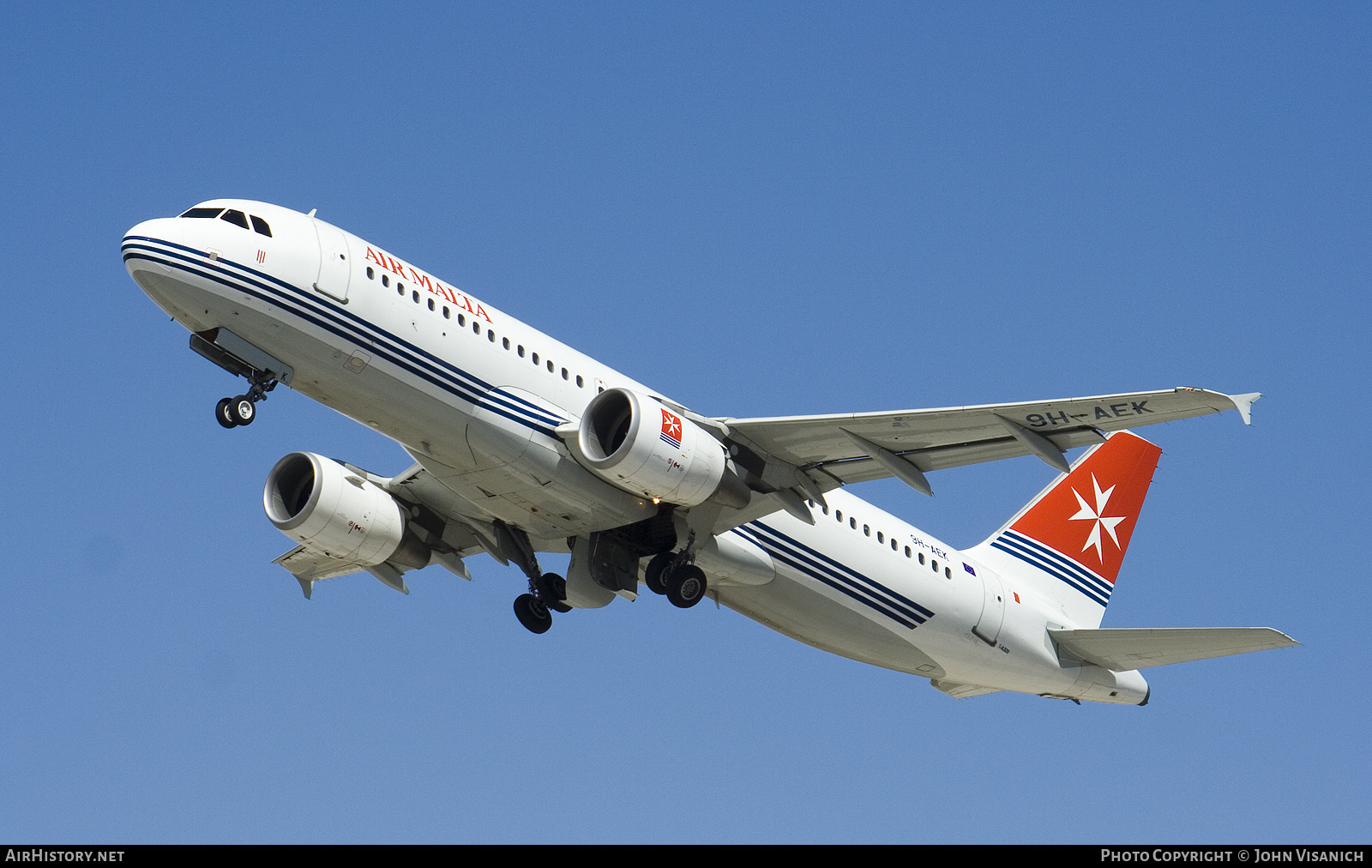 Aircraft Photo of 9H-AEK | Airbus A320-211 | Air Malta | AirHistory.net #408128