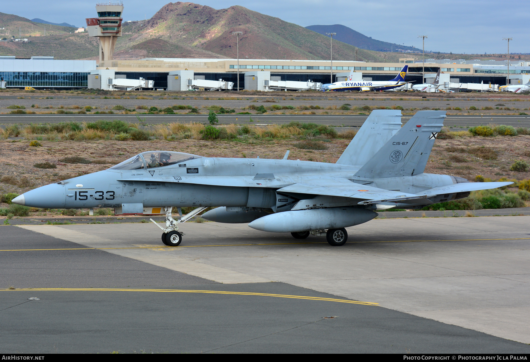 Aircraft Photo of C15-67 | McDonnell Douglas EF-18M Hornet | Spain - Air Force | AirHistory.net #408136