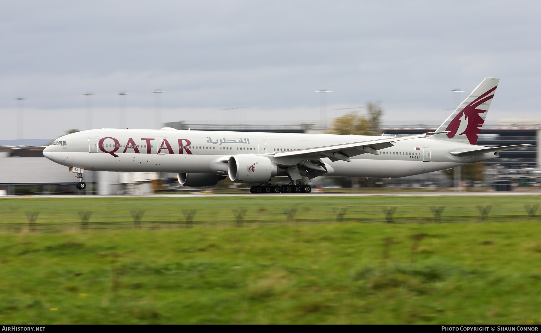 Aircraft Photo of A7-BEA | Boeing 777-3DZ/ER | Qatar Airways | AirHistory.net #408142