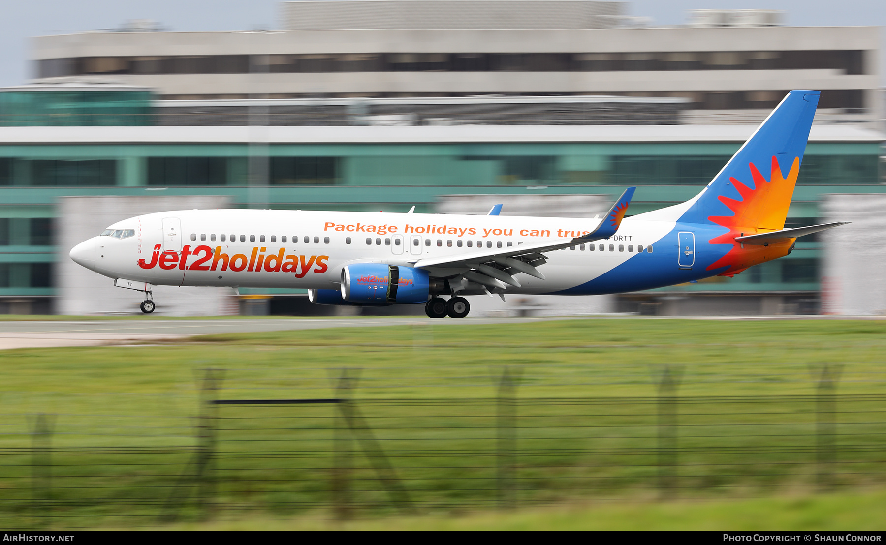 Aircraft Photo of G-DRTT | Boeing 737-8Q8 | Jet2 Holidays | AirHistory.net #408145