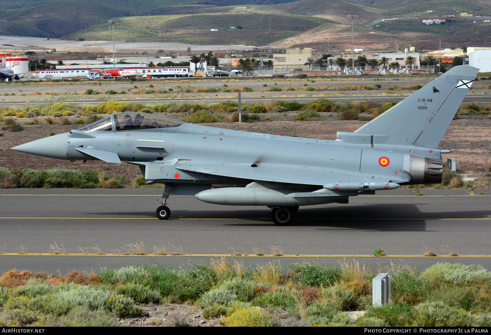 Aircraft Photo of C.16-58 | Eurofighter EF-2000 Typhoon S | Spain - Air Force | AirHistory.net #408160