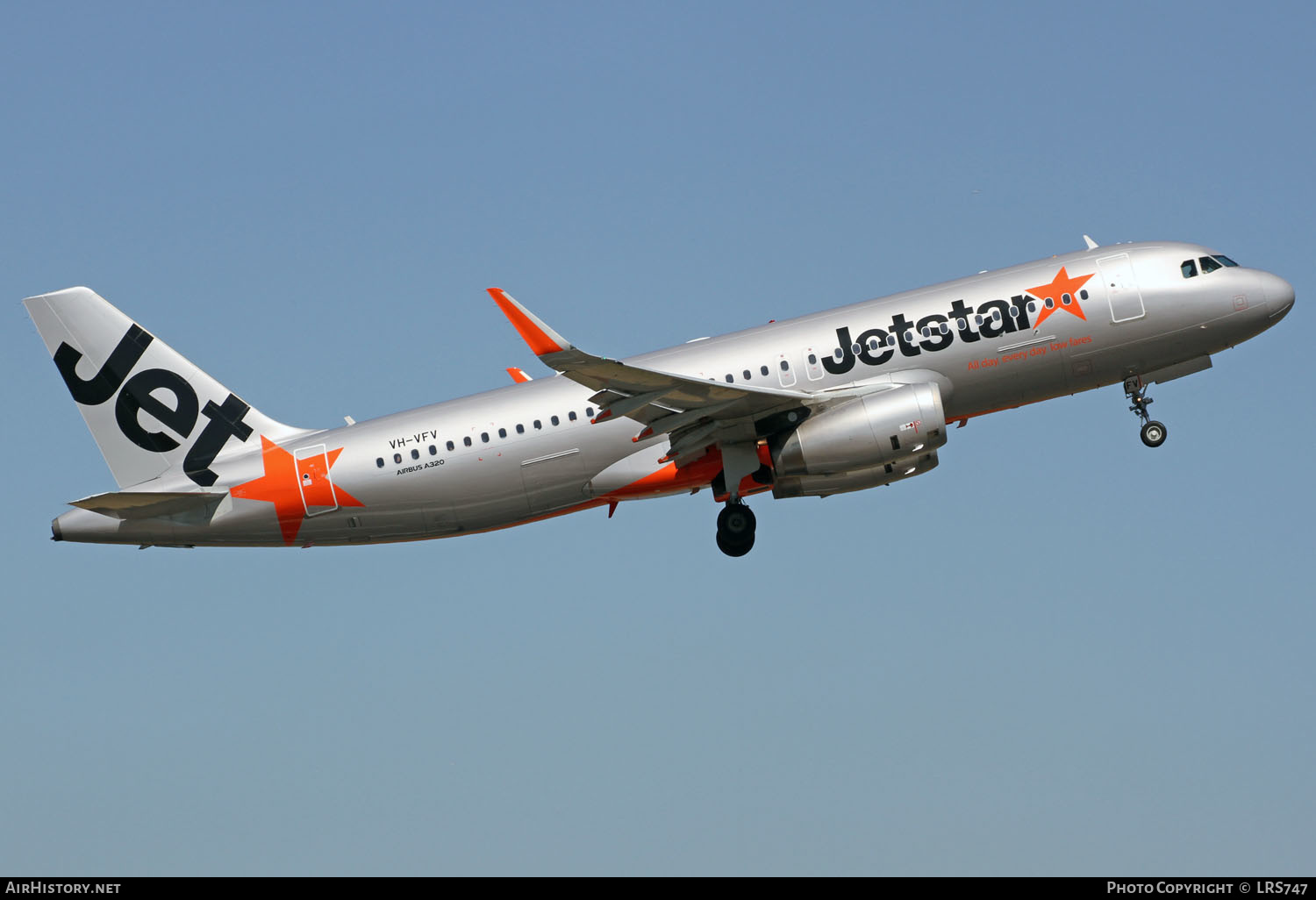 Aircraft Photo of VH-VFV | Airbus A320-232 | Jetstar Airways | AirHistory.net #408166